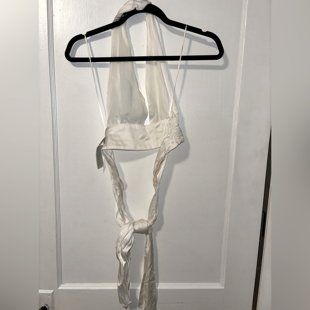 Two piece white Zara set